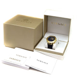 Buy Shop Versace Race GMT Blue Dial Blue Leather Strap Watch For Men - 29G70D282 USA Online