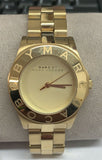 Buy Shop Marc Jacobs Blade Gold Dial Gold Steel Strap Watch for Women - MBM3126 USA Online