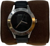 Buy Shop Marc Jacobs Blade Black Dial Black Leather Strap Watch for Women - MBM1211 USA Online