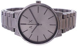 Armani Exchange Cayde Analog Grey Dial Grey Steel Strap Watch For Men - AX2722