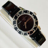 Buy Shop Marc Jacobs Blade Black Dial Black Leather Strap Watch for Women - MBM1082 USA Online