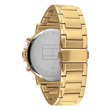 Buy Shop Tommy Hilfiger Iconic Quartz White Dial Gold Steel Strap Watch for Men - 1791538 USA Online