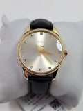 Buy Shop Gucci G Timeless Quartz Silver Dial Black Leather Strap Watch For Women - YA1264181 USA Online