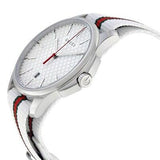 Buy Shop Gucci G Timeless Quartz White DIal White NATO Strap Watch For Men - YA126322 USA Online