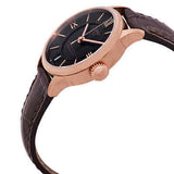 Buy Shop Tissot Chemin Des Tourelles Powermatic 80 Lady Brown Dial Brown Leather Strap Watch For Women - T099.207.36.448.00 USA Online