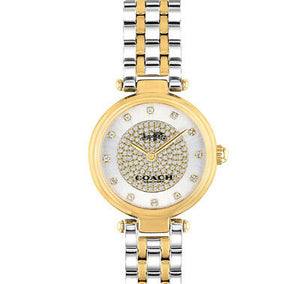 Buy Shop Coach Park Silver Dial Two Tone Steel Strap Watch for Women - 14503643 USA Online