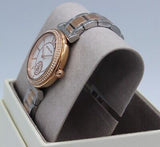 Buy Shop Michael Kors Abbey Three-Hand White Dial Two Tone Steel Strap Watch for Women - MK4616 USA Online