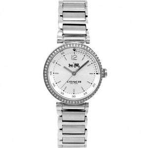 Buy Shop Coach Sports Crystals Silver Dial Silver Steel Strap Watch for Women - 14502194 USA Online