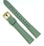 Buy Shop Fossil Jacqueline Analog Moonphase Mother of Pearl White Dial Green Leather Strap Watch for Women - ES5168 USA Online