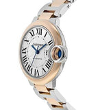 Buy Shop Cartier Ballon Bleu de Cartier Silver Dial Two Tone Steel Strap Watch for Women - W2BB0032 USA Online