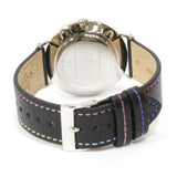 Buy Shop Coach Perry Black Dial Black Leather Strap Watch for Women - 14503033 USA Online
