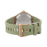 Maurice Lacroix Aikon Venturer Bronze Dial Green Rubber Strap Watch For Men - AI6058-BRZ01-630-1