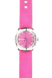 Buy Shop Marc Jacobs Amy Pop Pink Dial Pink Leather Strap Watch for Women - MBM1286 USA Online
