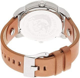 Buy Shop Diesel Mini Daddy Blue & Black Dial Brown Leather Strap Watch For Men - DZ7308 USA Online