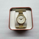 Buy Shop Fossil Tailor Gold Dial Gold Steel Strap Watch for Women - ES4263 USA Online