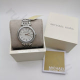 Buy Shop Michael Kors Darci Silver Dial Silver Steel Strap Watch for Women - MK3437 USA Online