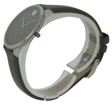 Buy Shop Movado Museum 70th Anniversary Grey Dial Grey Leather Strap Watch For Women - 0607144 USA Online