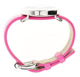 Buy Shop Marc Jacobs Amy Pop Pink Dial Pink Leather Strap Watch for Women - MBM1286 USA Online