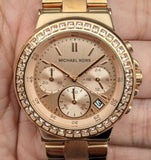 Buy Shop Michael Kors Dylan Rose Gold Rose Gold Steel Strap Watch for Women - MK5586 USA Online