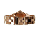 Buy Shop Marc Jacobs Henry Diamonds White Dial Rose Gold Steel Strap Watch for Women - MBM3079 USA Online