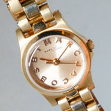 Buy Shop Marc Jacobs Dinky Rose Gold Dial Rose Gold Steel Strap Watch for Women - MBM3200 USA Online