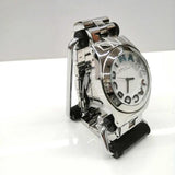 Buy Shop Marc Jacobs Rivera White Dial Silver Steel Strap Watch for Women - MBM3136 USA Online