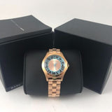 Buy Shop Marc Jacobs Henry Rose Gold Dial Rose Gold Steel Strap Watch for Women - MBM3296 USA Online