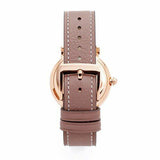 Buy Shop Marc Jacobs Roxy White Dial Light Brown Leather Strap Watch for Women - MJ1538 USA Online