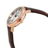 Tissot T Classic Carson Premium White Dial Brown Leather Strap Watch for Women - T122.207.36.033.00