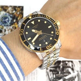 Buy Shop Tissot Seastar 1000 Powermatic 80 Black Dial Two Tone Steel Strap Watch For Men - T120.407.22.051.00 USA Online