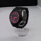 Buy Shop Marc Jacobs Pelly Black Dial Black Silicone Strap Watch for Women - MBM2530 USA Online