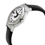 Buy Shop Tissot Heritage Memphis Lady White Dial Black Rubber Strap Watch For Women - T120.210.17.011.00 USA Online