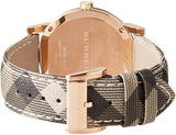 Buy Shop Burberry The City Rose Gold Dial Brown Leather Strap Watch for Women - BU9040 USA Online