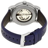 Buy Shop Emporio Armani Luigi Chronograph Blue Dial Black Leather Strap Watch For Men - AR60011 USA Online