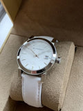 Buy Shop Burberry The City White Dial White Leather Strap Watch for Women - BU9128 USA Online