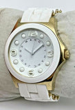 Buy Shop Marc Jacobs Pelly White Dial White Silicone Strap Watch for Women - MBM2526 USA Online