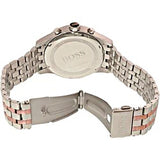 Hugo Boss Jet Silver Dial Two Tone Steel Strap Watch for Men - 1513385