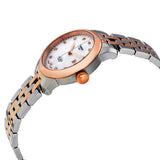 Buy Shop Tissot Le Locle Automatic Diamonds Mother of Pearl White Dial Two Tone Steel Strap Watch For Women - T006.207.22.116.00 USA Online