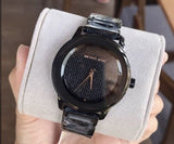 Buy Shop Michael Kors Kinley Silver Dial Black Steel Strap Watch for Women - MK5999 USA Online