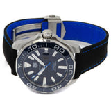 Buy Shop Tag Heuer Aquaracer Calibre 5 Automatic Black Dial Black Nylon Strap Watch for Men - WAY201C.FC6395 USA Online