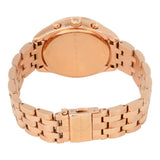 Buy Shop Marc Jacobs Peeker Chronograph Rose Gold Dial Rose Gold Steel Strap Watch for Women - MBM3394 USA Online
