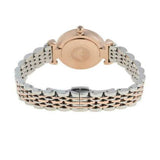 Buy Shop Emporio Armani Gianni T Bar Pink Dial Two Tone Steel Strap Watch For Women - AR11223 USA Online