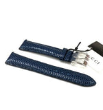 Buy Shop Gucci G-Timeless Signature Mother of Pearl Silver Dial Blue Leather Strap Watch For Women - YA1264049 USA Online