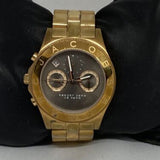 Buy Shop Marc Jacobs Blade Chronograph Brown Dial Rose Gold Steel Strap Watch for Women - MBM3308 USA Online