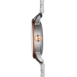 Buy Shop Tissot Le Locle Powermatic 80 Diamonds Silver Dial Two Tone Steel Strap Watch For Men - T006.407.22.036.01 USA Online