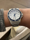 Buy Shop Breitling Superocean 42mm White Dial Silver Steel Strap Watch for Men - A17366D81A1A1 USA Online