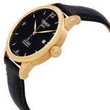 Buy Shop Tissot Le Locle Chronometer Black Dial Black Leather Strap Watch For Men - T006.408.36.057.00 USA Online
