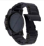 Buy Shop Marc Jacobs Larry Chronograph Black Dial Black Steel Strap Watch for Men - MBM8606 USA Online