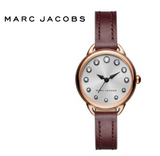 Buy Shop Marc Jacobs Betty White Dial Brown Leather Strap Watch for Women - MJ1481 USA Online