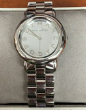 Buy Shop Marc Jacobs Marci Silver Dial Silver Steel Strap Watch for Women - MBM3097 USA Online